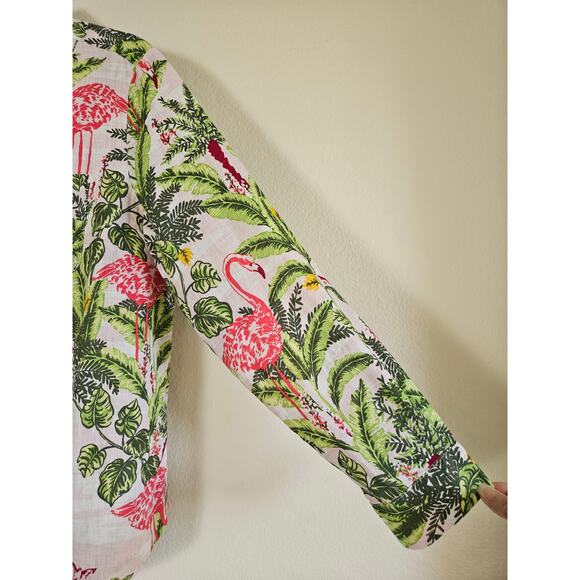 Charter Club Luxury 100% Linen Palm Beach Shirt, Size LP - Picture 7 of 12